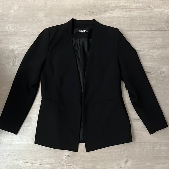 Black fully lined blazer Zara - Picture 2 of 10
